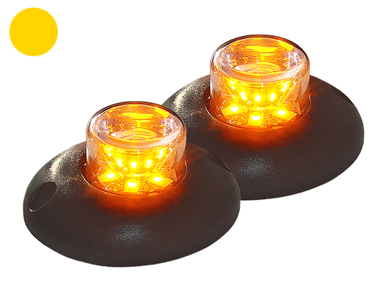 LED miniflash rund (sæt)