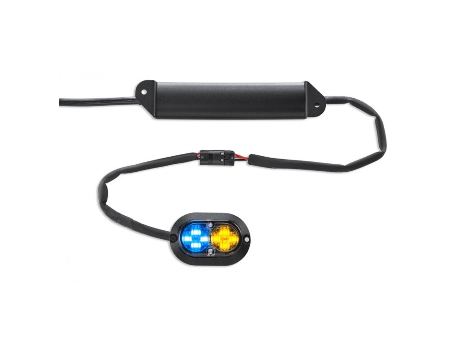 4/4 LED Hide Away LED Orange/Blå