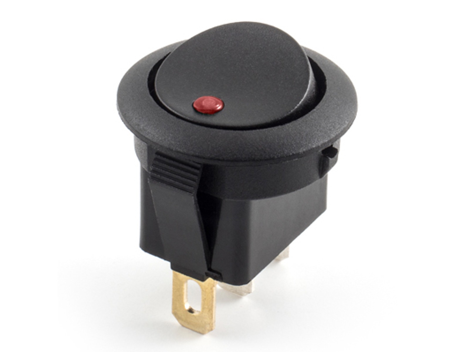 Afbryderkontakt for advarselslampe 12V (rød)