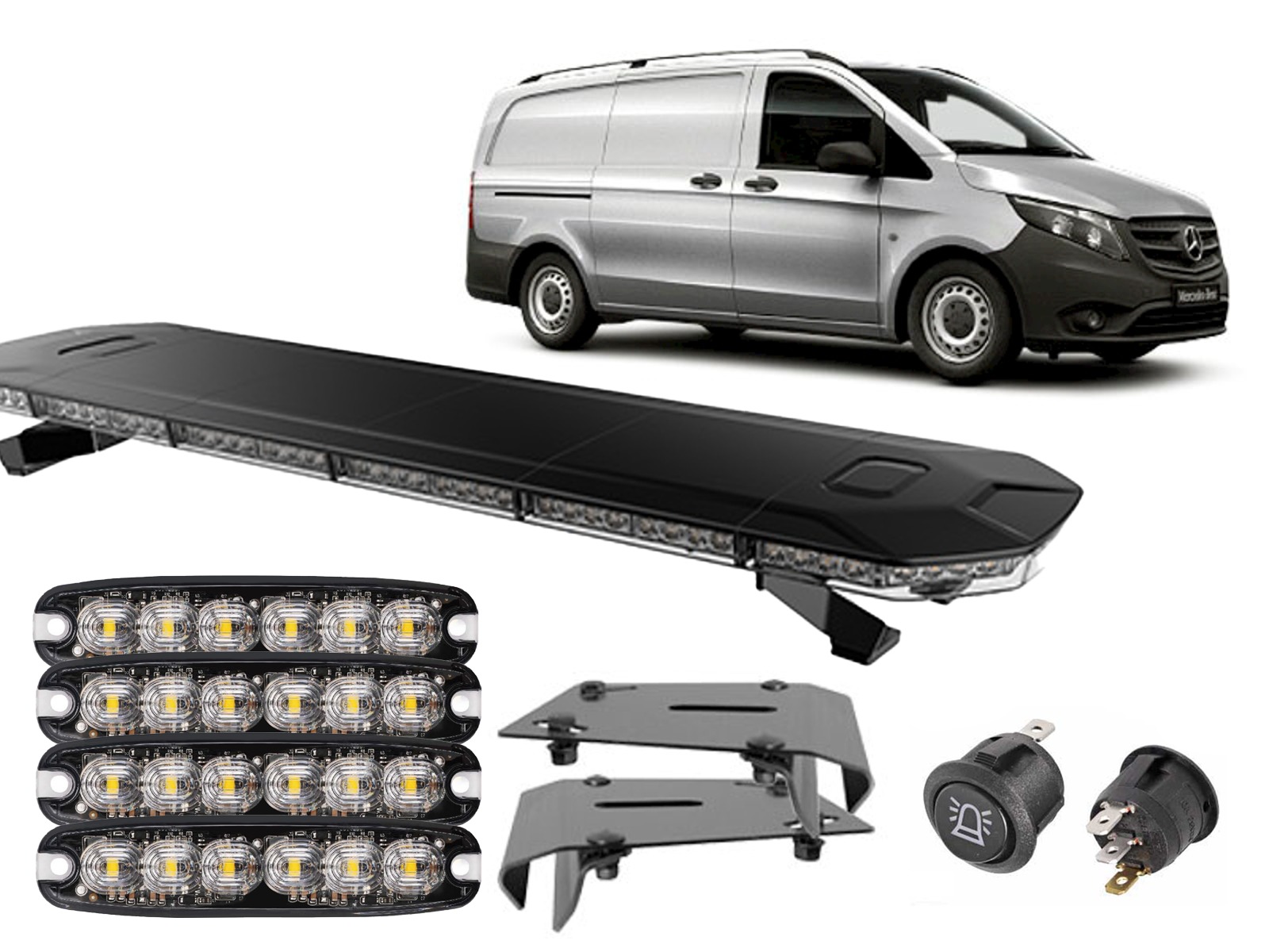 LED Flash-Kit, Mercedes Vito