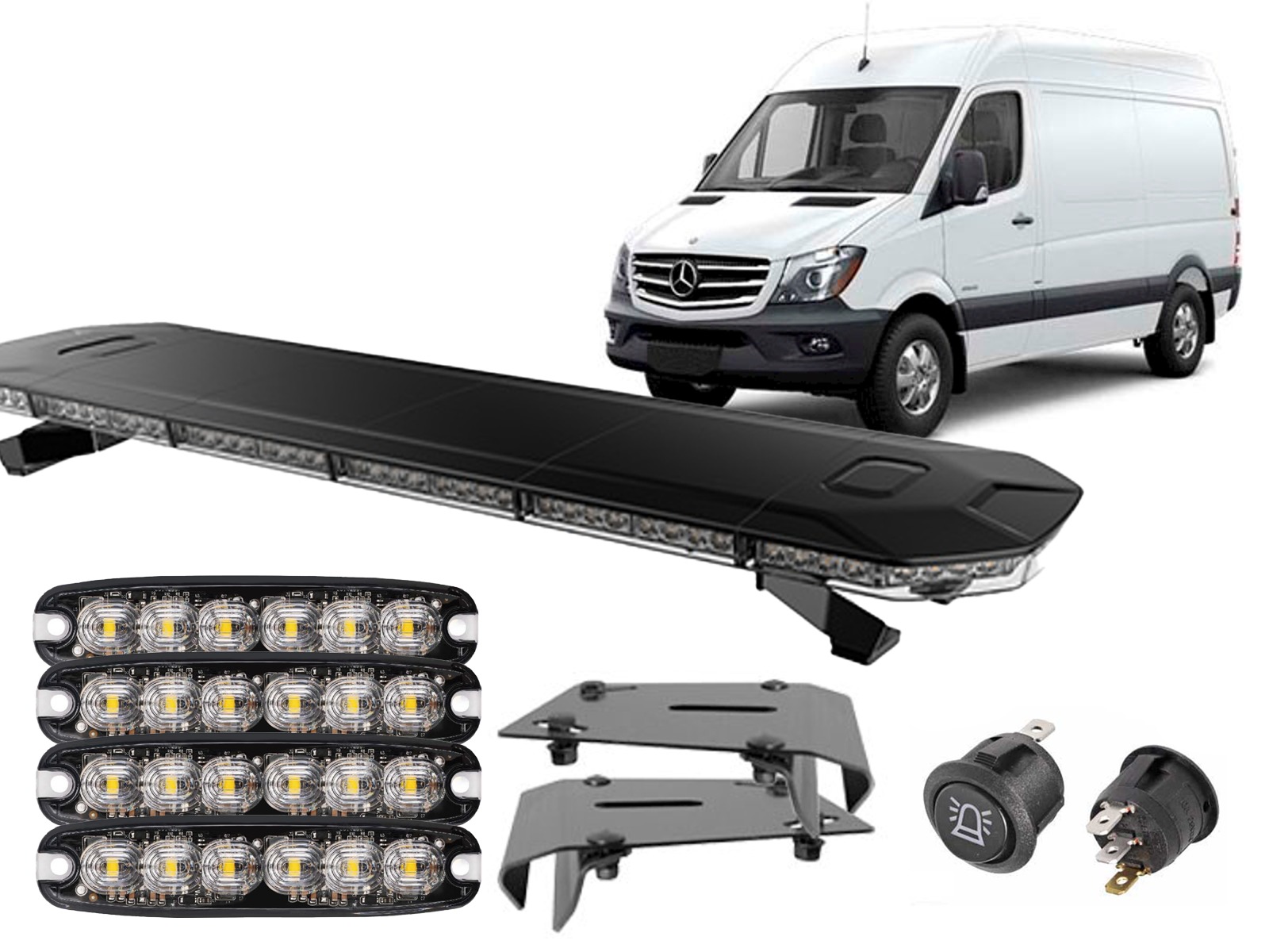 LED Flash-Kit, Mercedes Sprinter