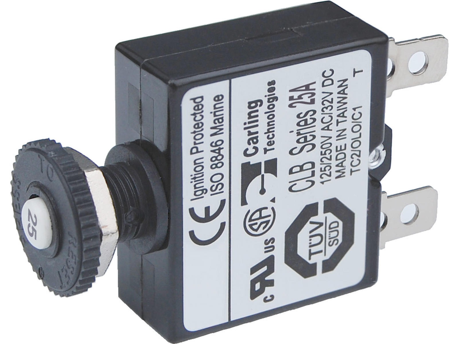 BS Circuit Breaker.PushButt25A