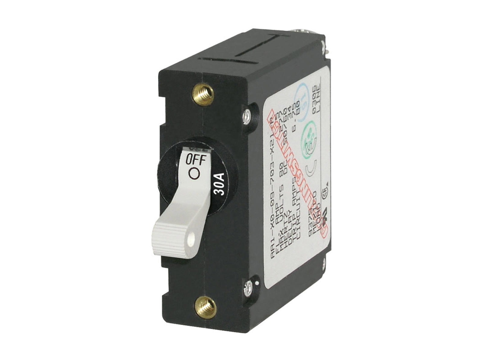 BS Circuit Breaker.AA1. 30A W