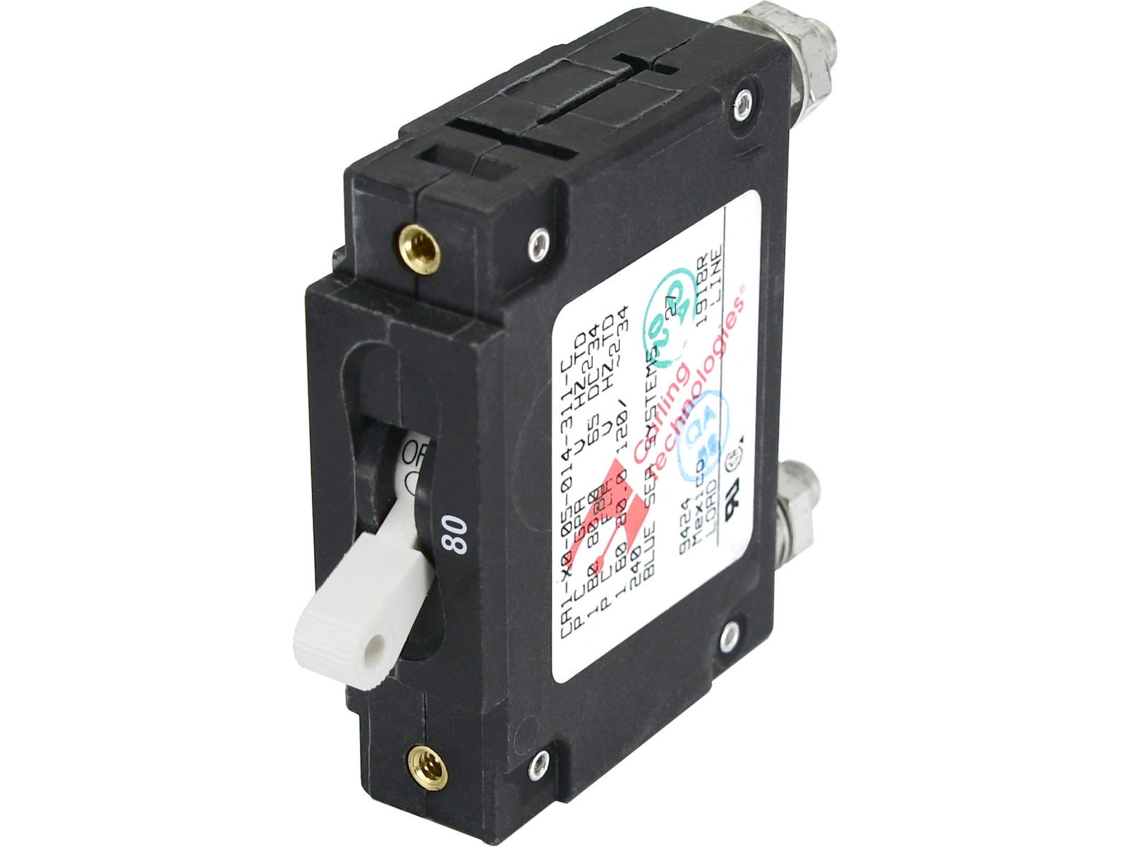 BS Circuit Breaker.CA1. 80A W