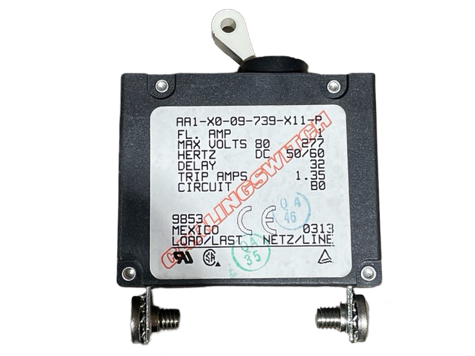 BS Circuit Breaker 1p 1A W