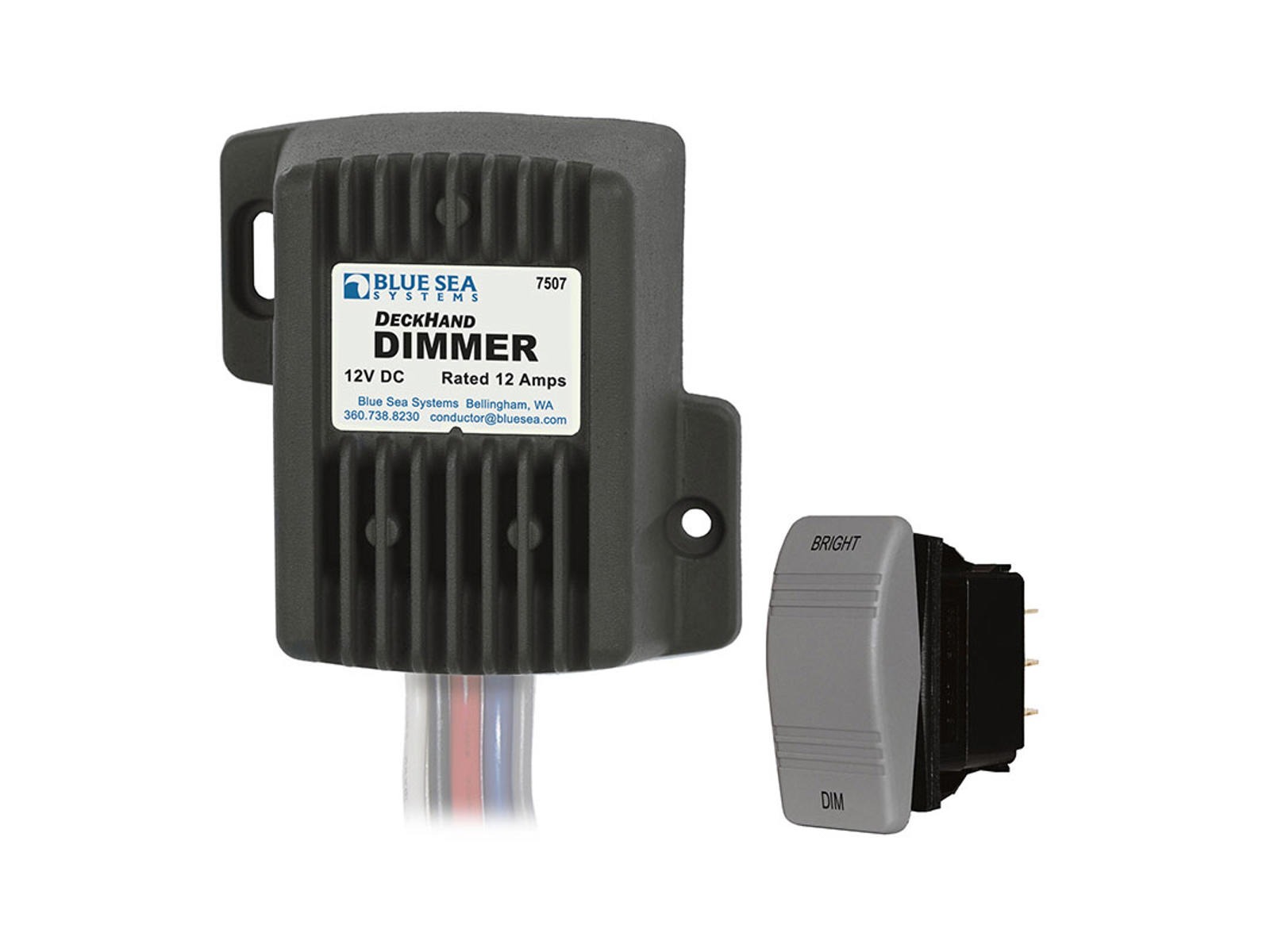 BS Lysdæmper 12A-12V incl afb