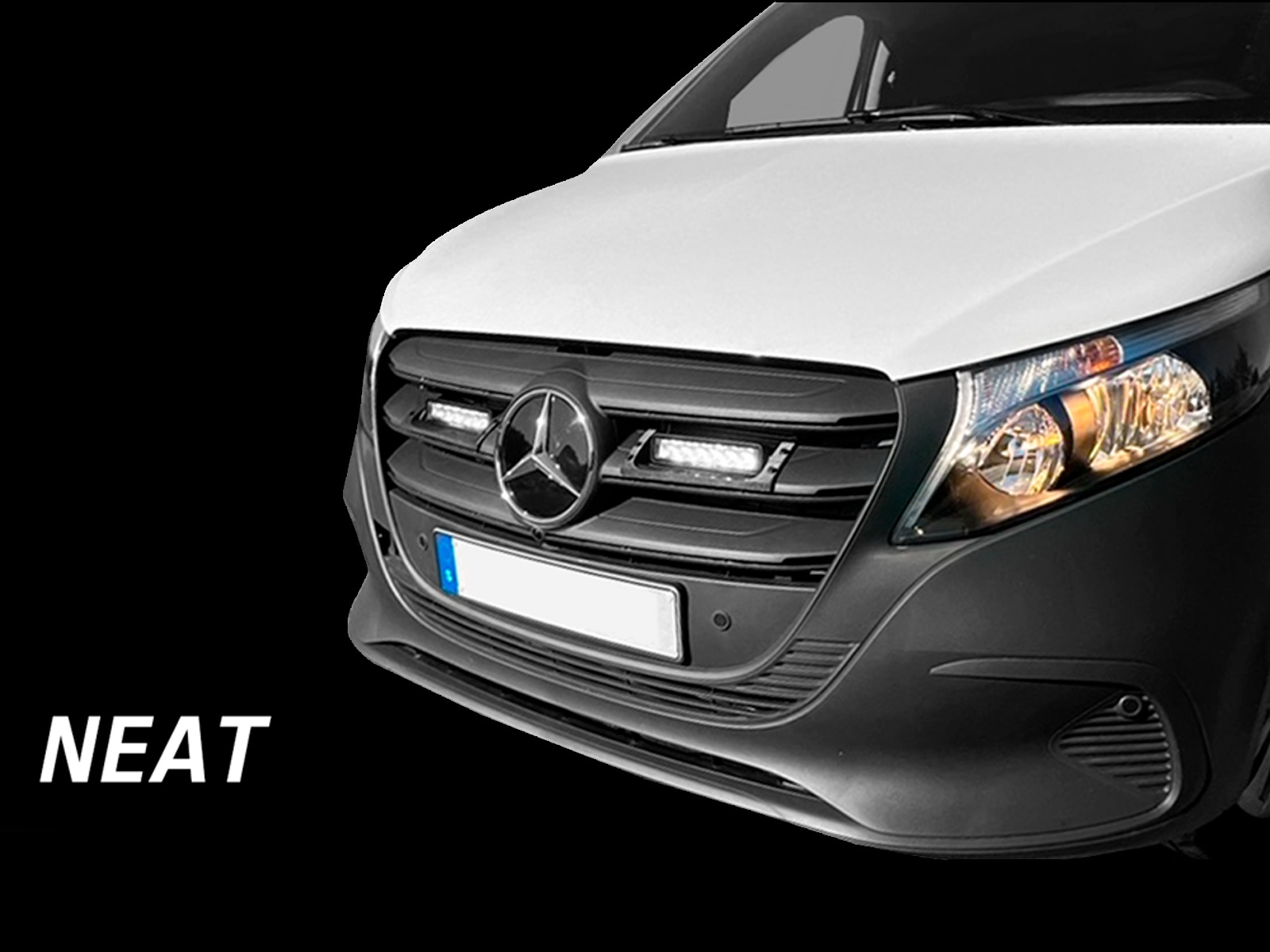 NEAT Smart Mount. Mercedes Vito 2025+. OPTIBEAM PURE 185