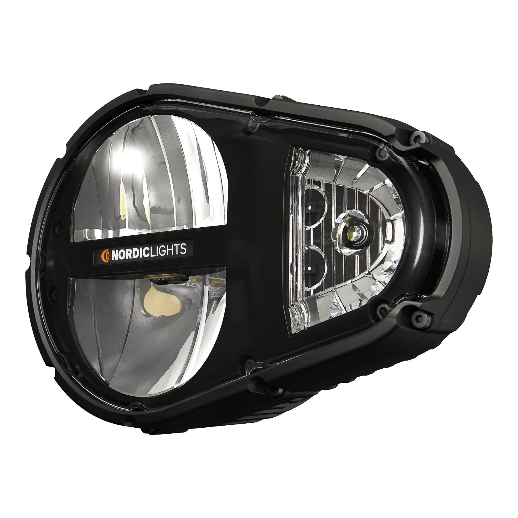 Sculptor 1.1 LED N6001 DualBeam 12-24V RH-Traffic LEFT BltInDeutsch ECE Damp P