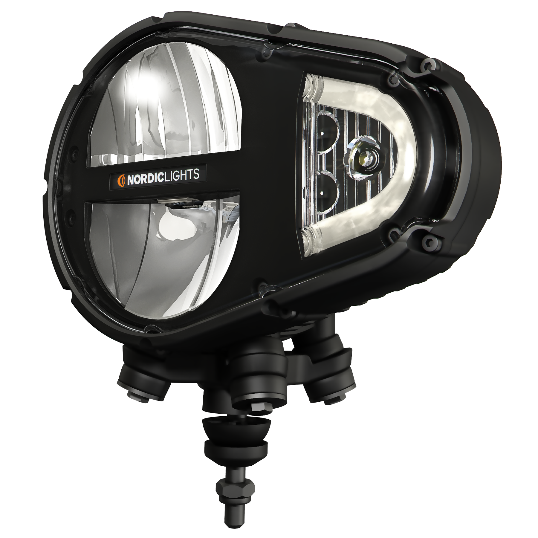 Sculptor 1.1 LED N6002 DualBeam 12-24V RH-Traffic LEFT BltInDeutsch ECE Damp P