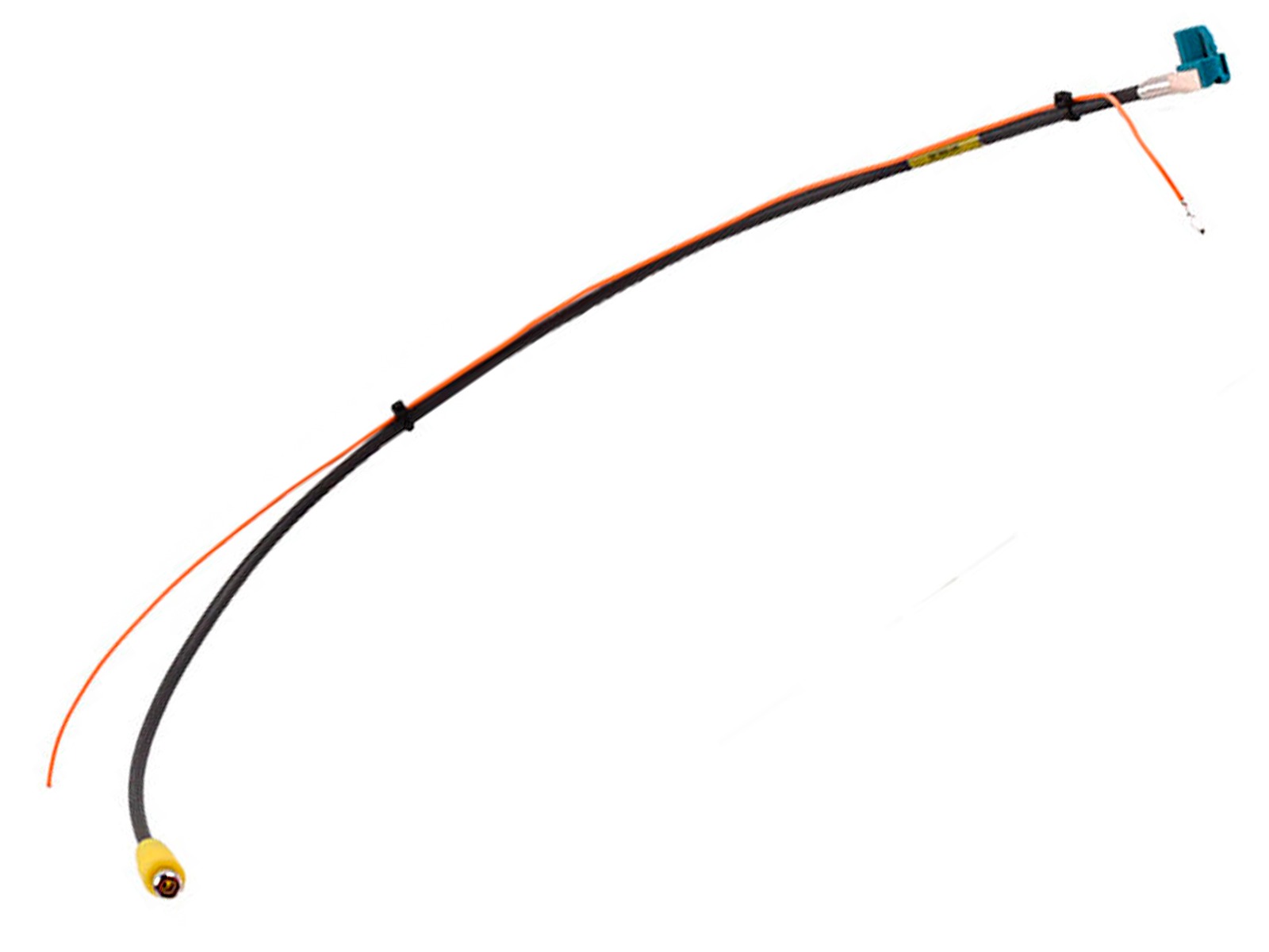 Adapter for HARMAN radio til Q200). Vinklet HSD stik.