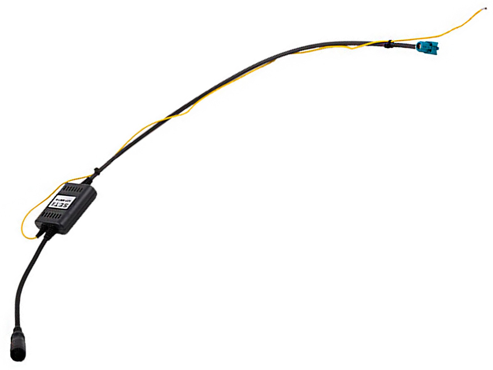 Adapter for HARMAN radio til MXN kamera. Vinklet HSD stik.