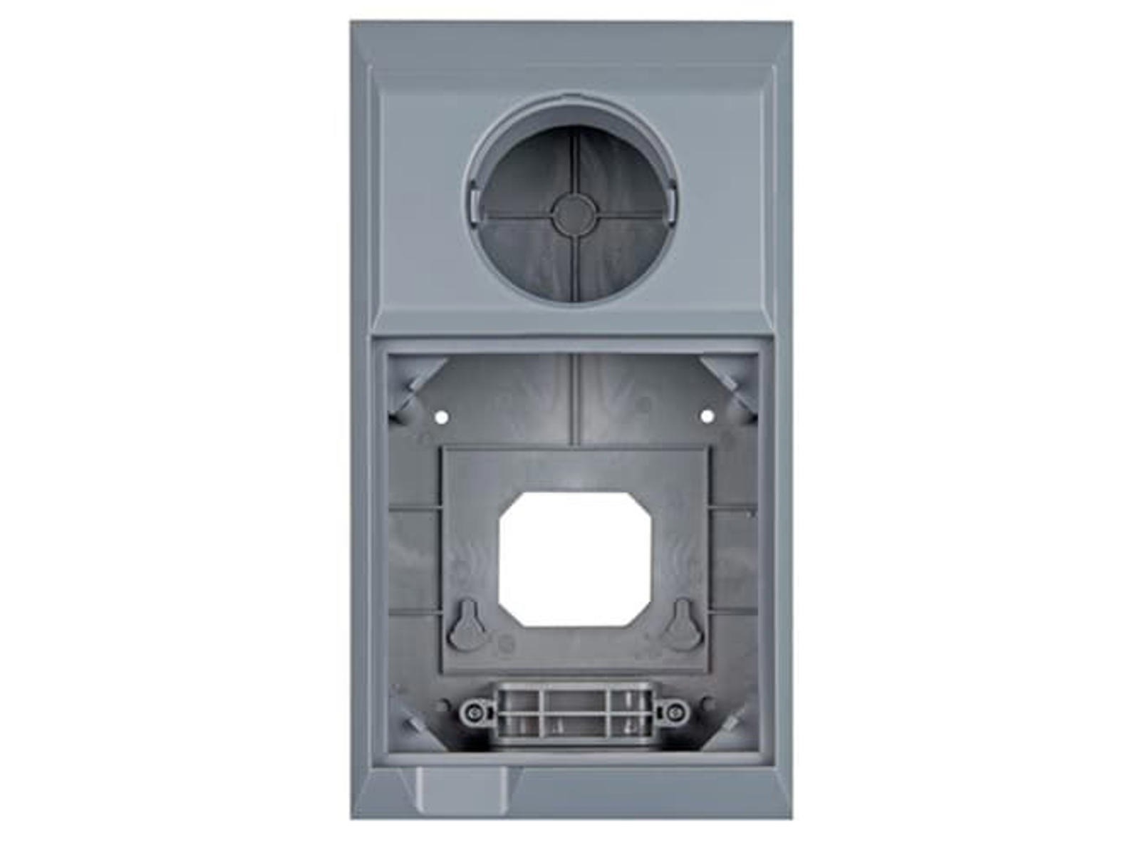 Wall mounted enclosure for Color Control GX and BMV or MPPT