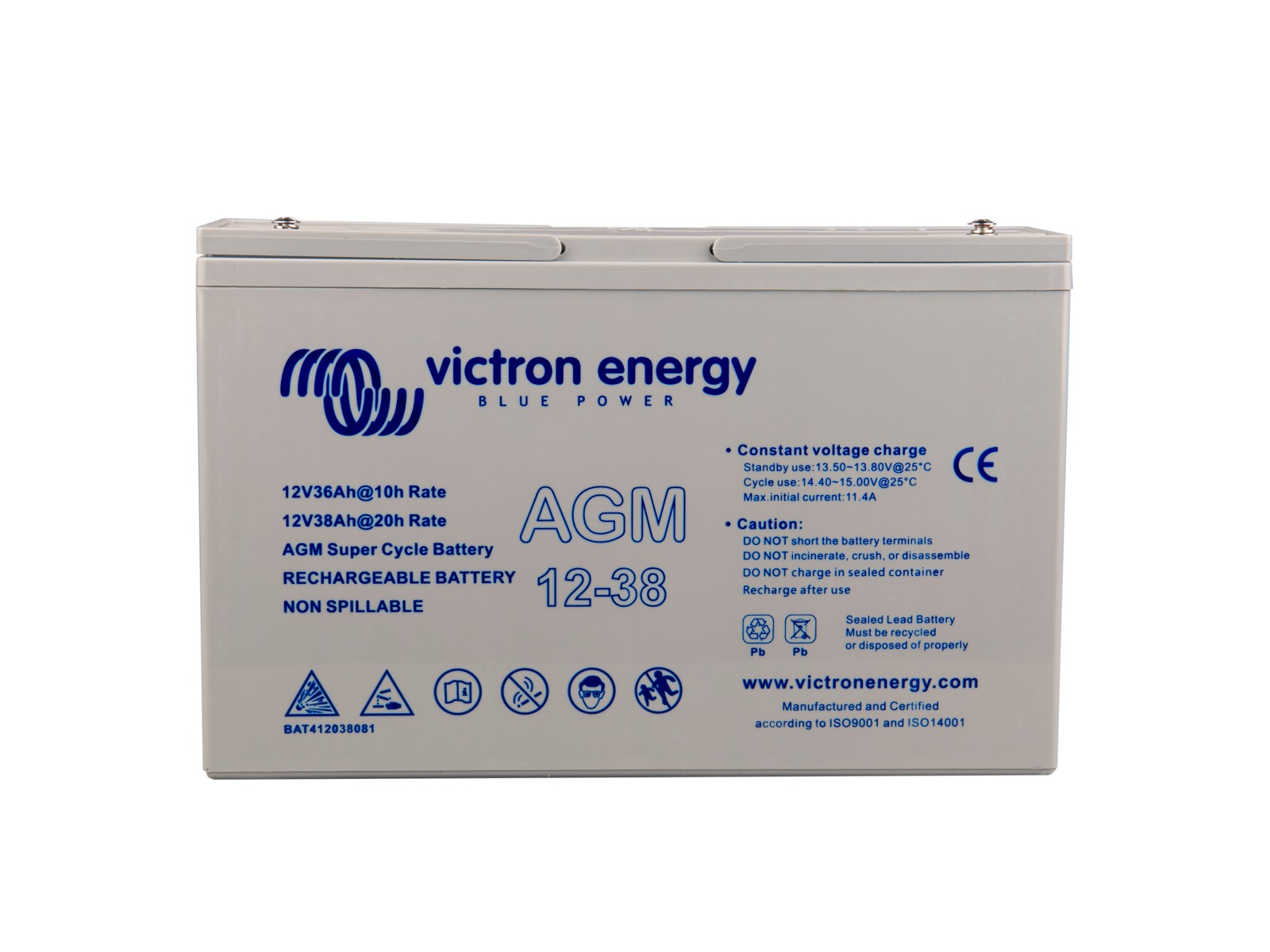 12V/25Ah AGM Super Cycle Batt. (M5)