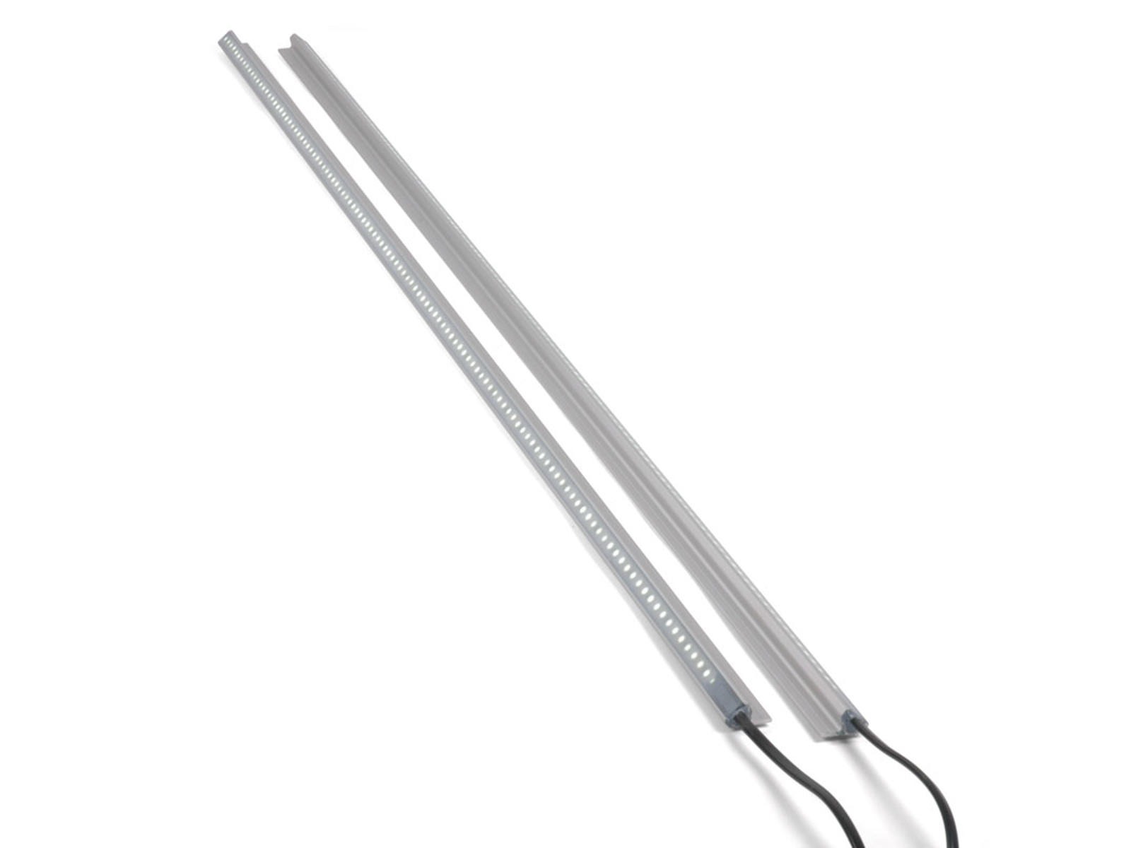 LED skinne2 vinklet, højre. 104 cm. 10W/m. 10-15V.