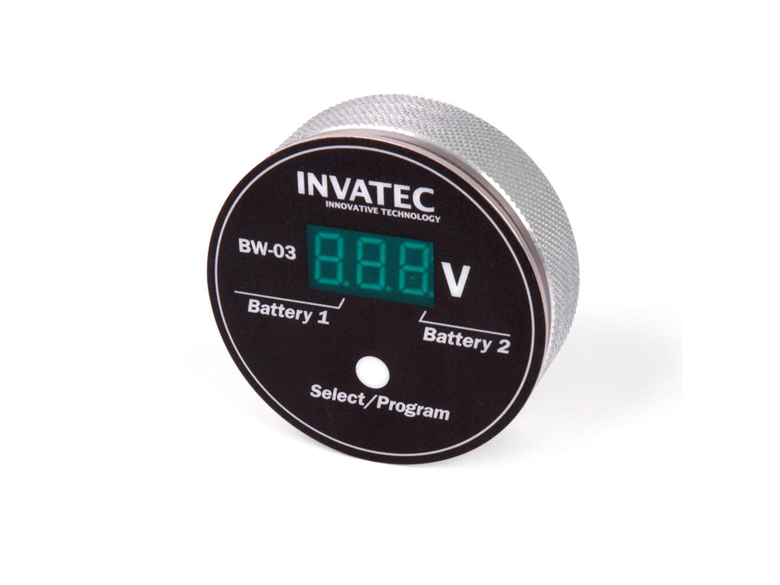 Batteri-voltmeter 12/24v m/ala