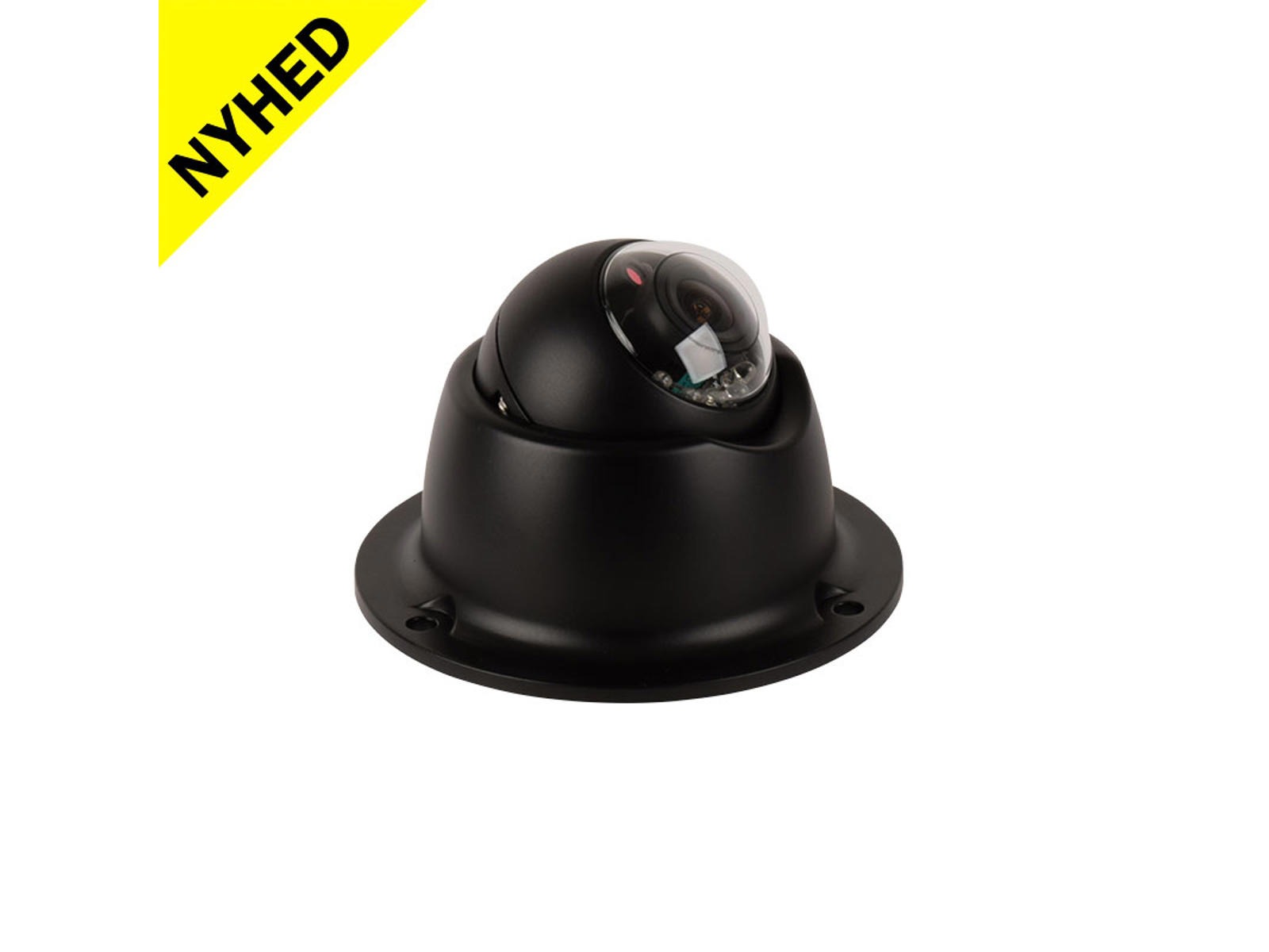 Dome-kamera 10-30v 6p u/ kabel