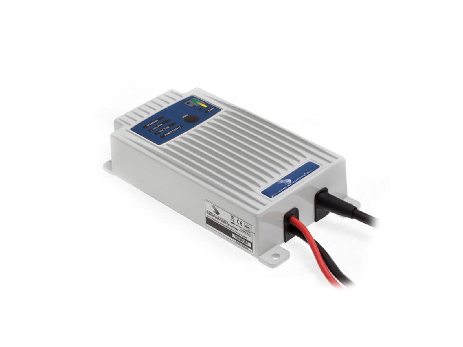 Vandtæt batterilader. 1 udgang.. 20A. 24V.