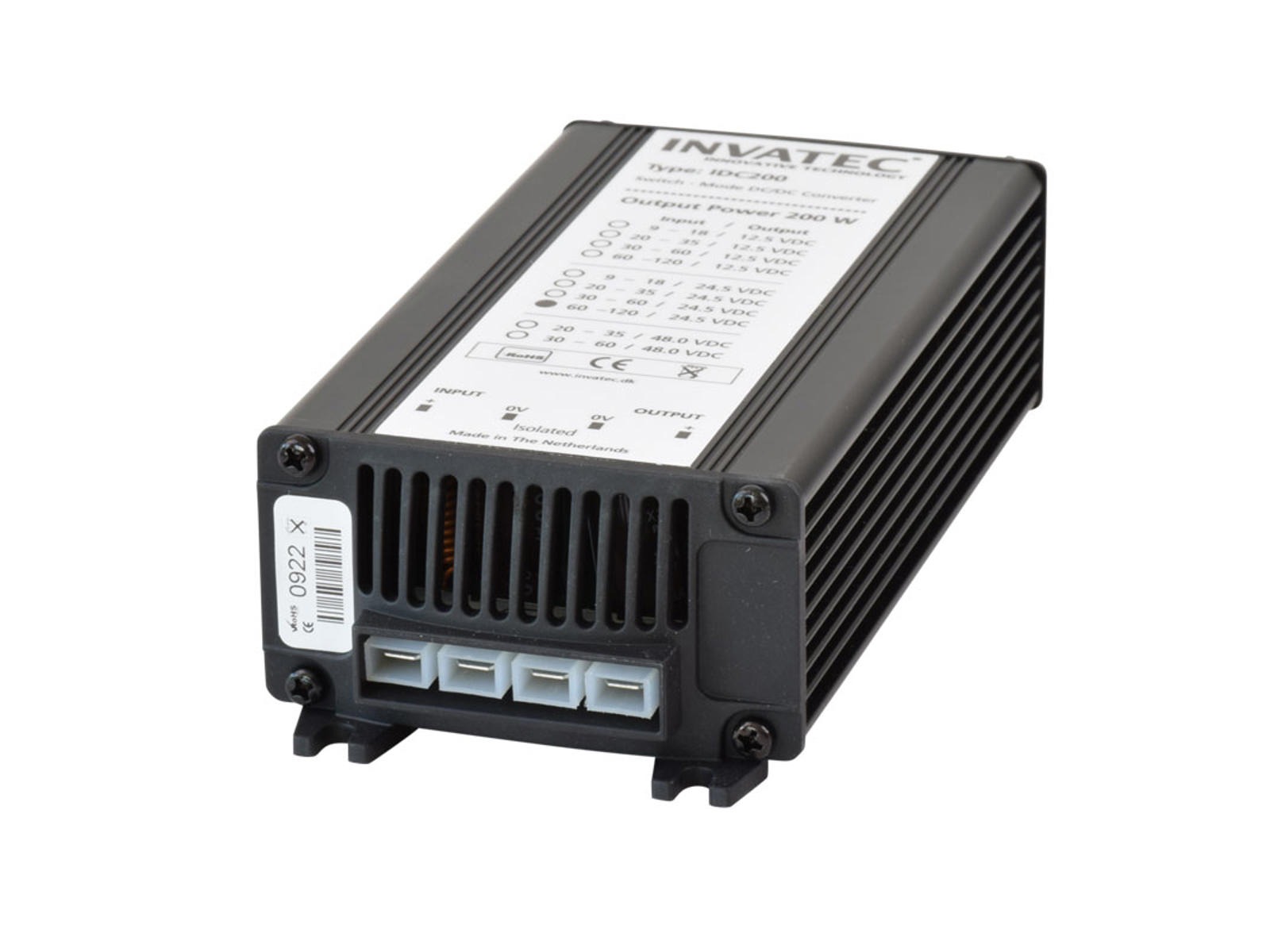 DC-DC Konv.galv. 12-24volt 8A