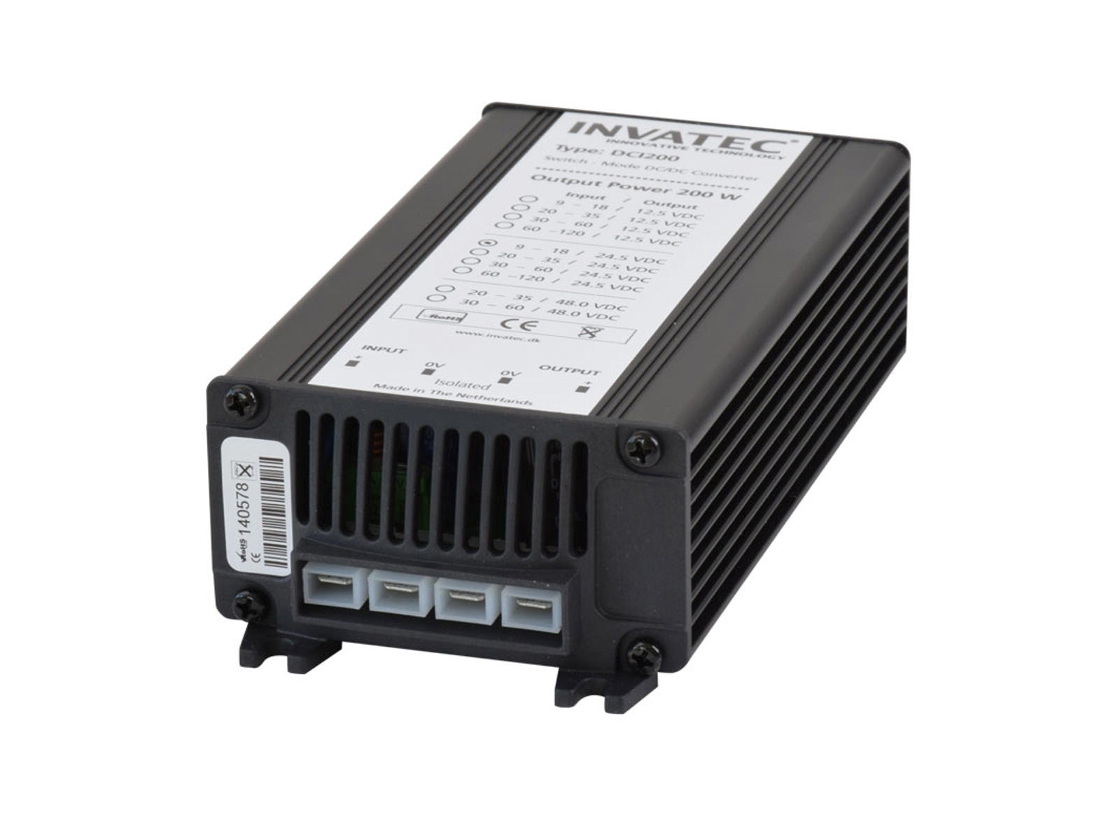DC-DC lader. 28V. 7A. (STEP 12-28)