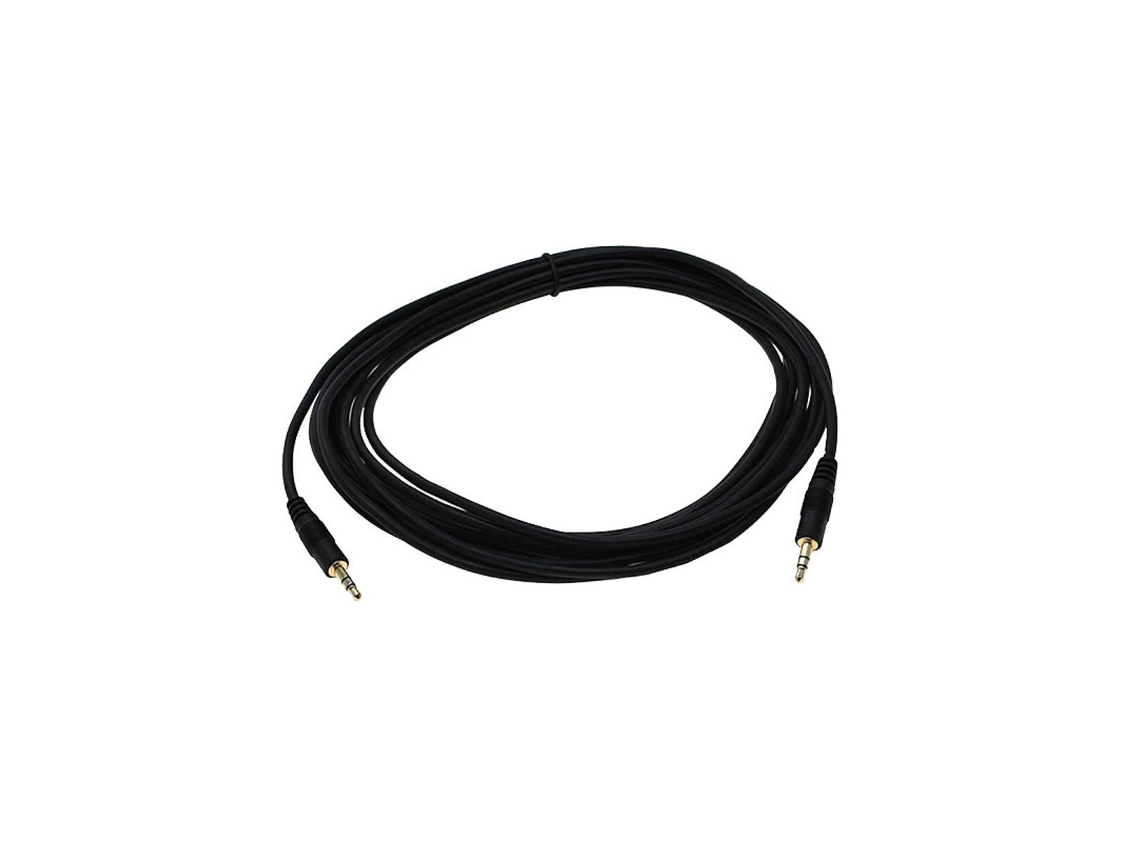 5 meter audioledning med 3,5 mm. jack i hver ende