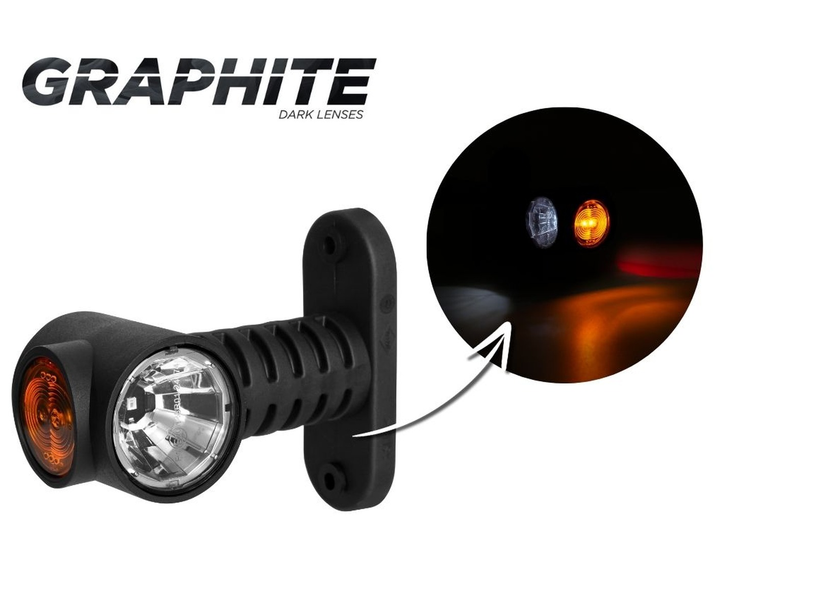 Triple stalk marker light 
