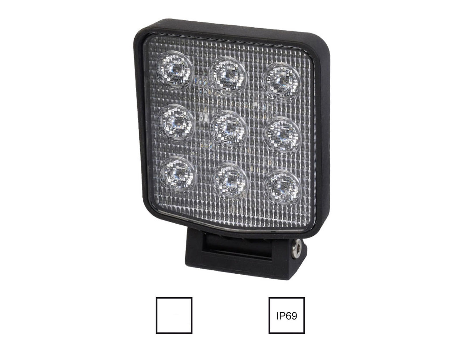 LED Arbejdslampe. 27W. 9-36V