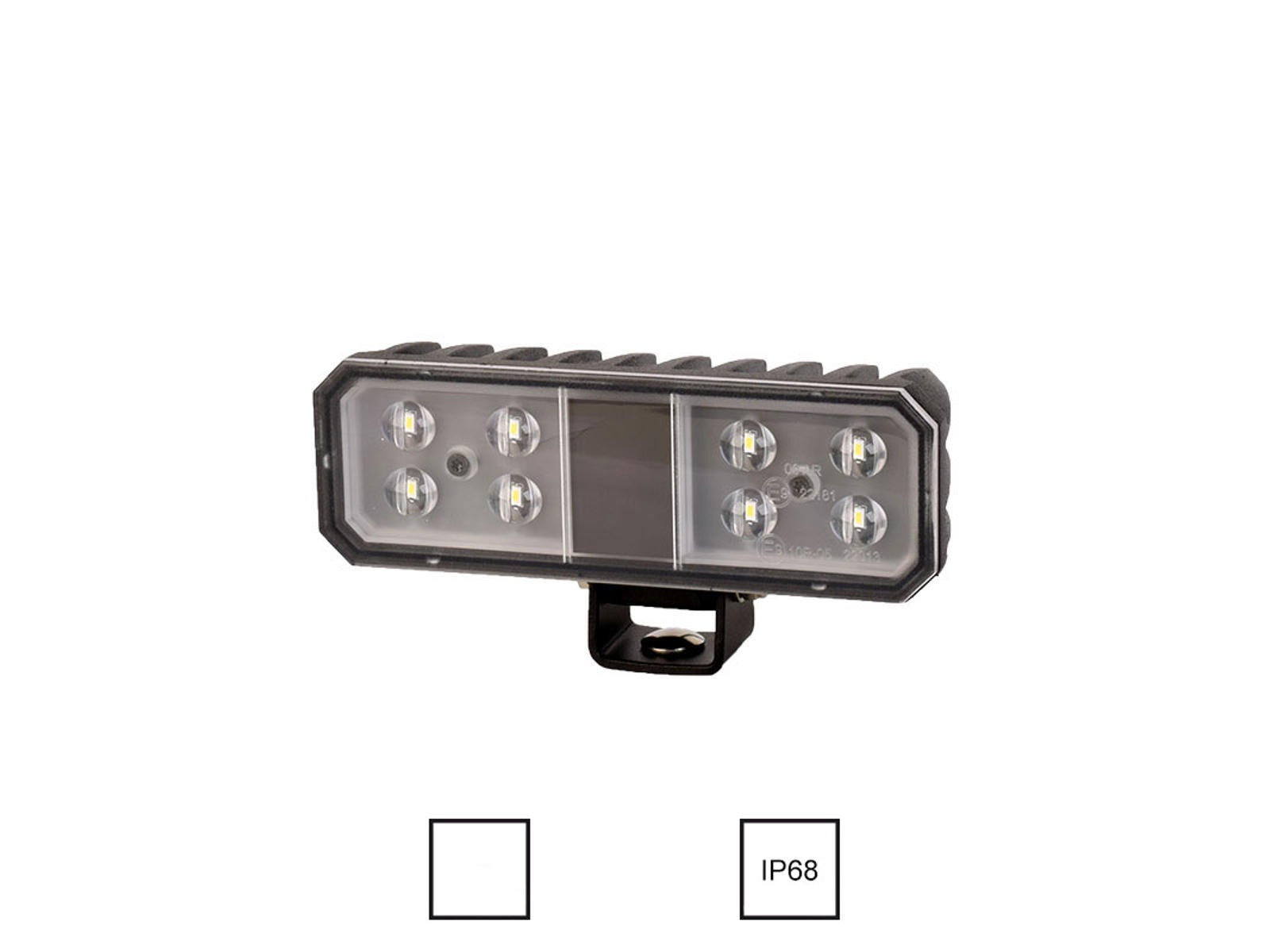 Baklys-lampe (E9-mærket) 10-30v