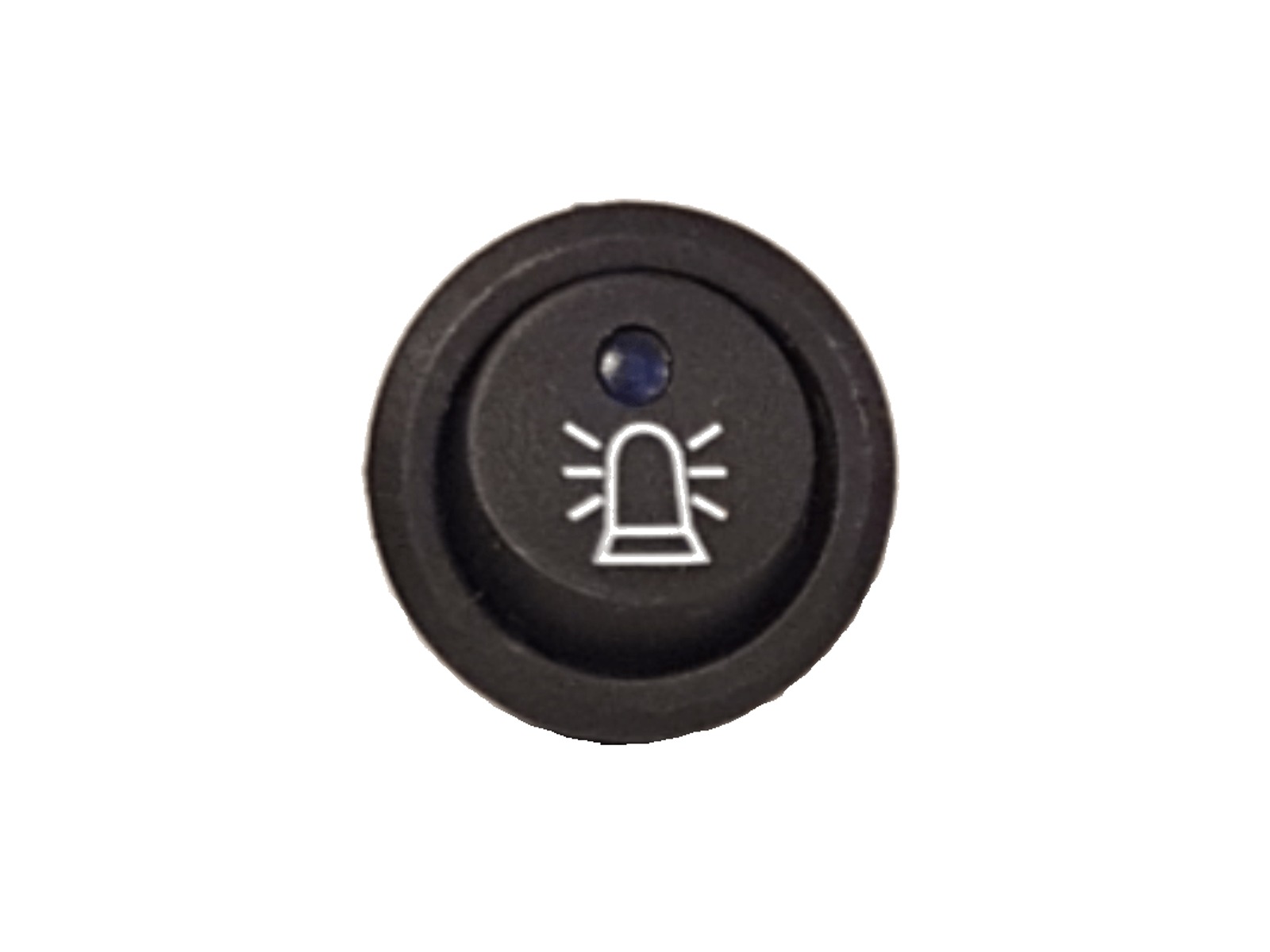 Afbryder med symbol - Blink + BLÅ LED