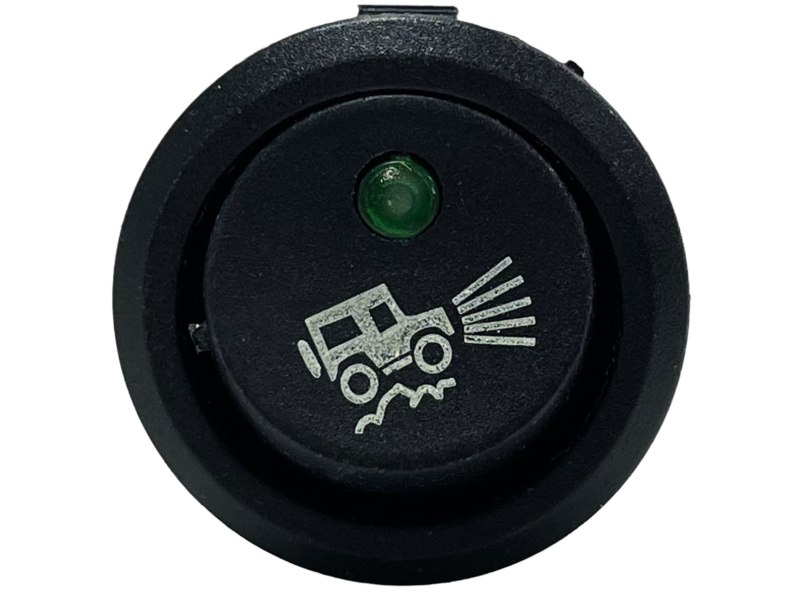 Afbryder med symbol - Offroad + Grøn LED