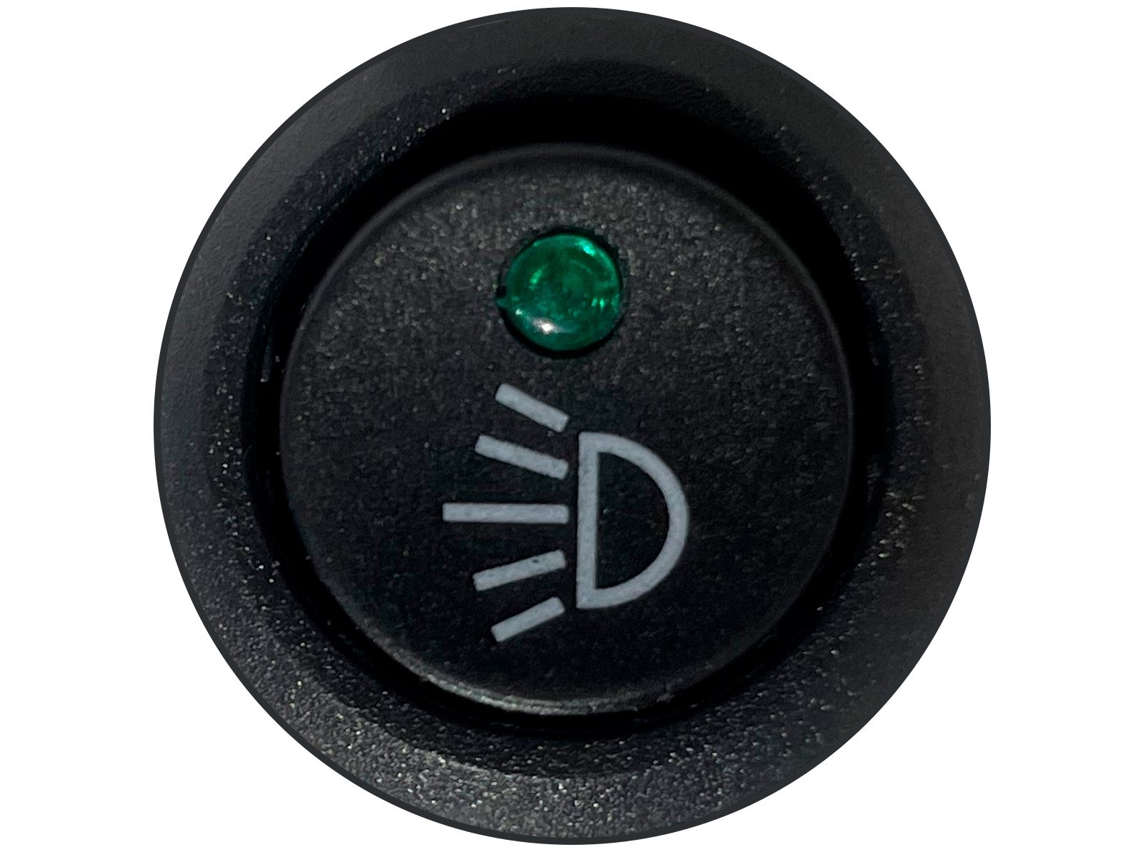 Afbryder med symbol - SPOT + GRØN LED