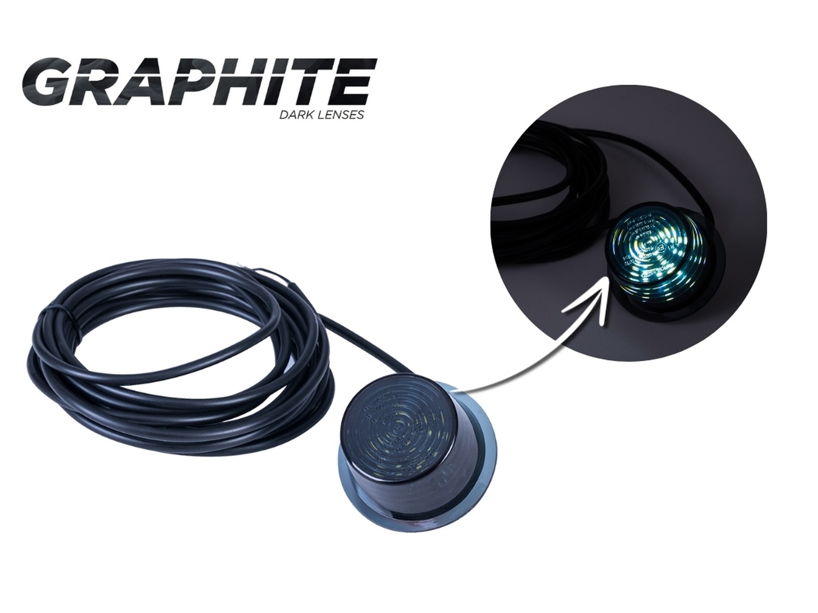 White LED module for arm-mounted lights 