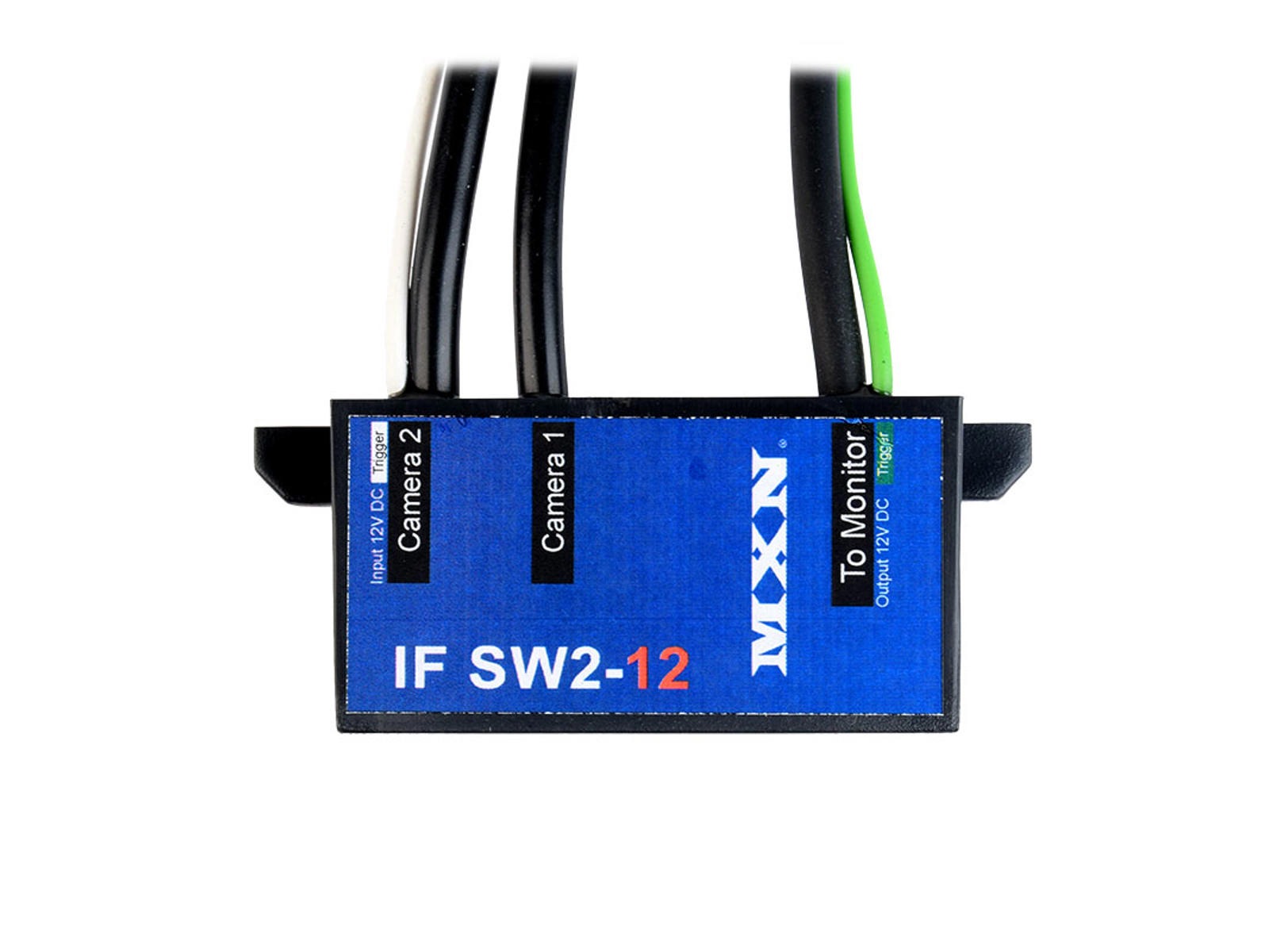 Switch for 2 kam. 4p 12volt