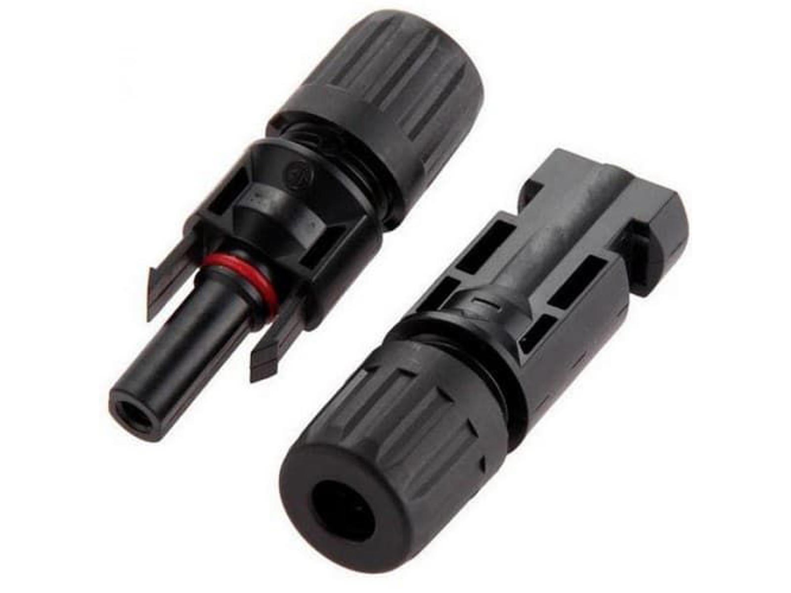 Solar connector pair MC4, 1x Male/1x Female