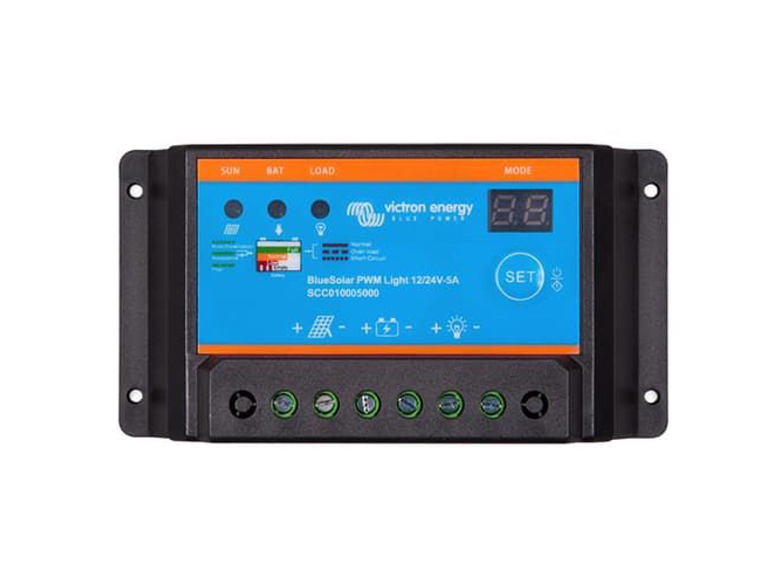 BlueSolar PWM-Light Charge Controller 12/24V-20A