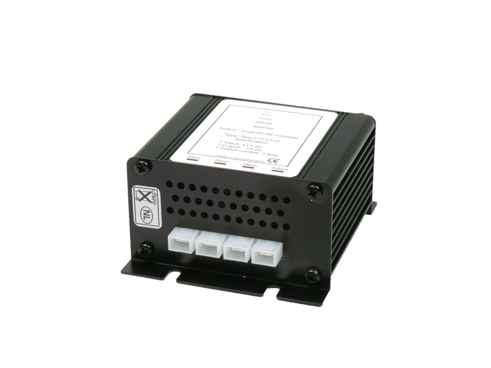 DC-DC konverter. 6V til 12V. 5A.
