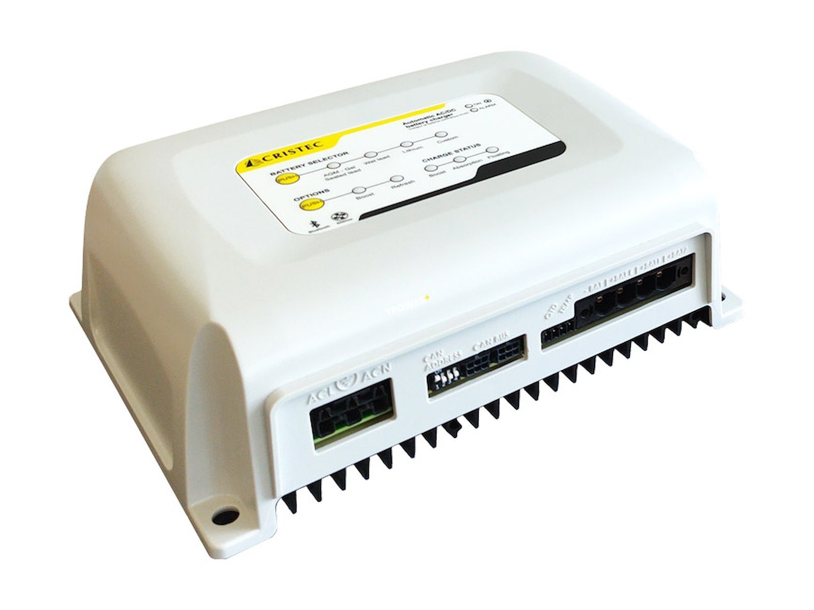 Batterilader 12v 20amp 3batt.