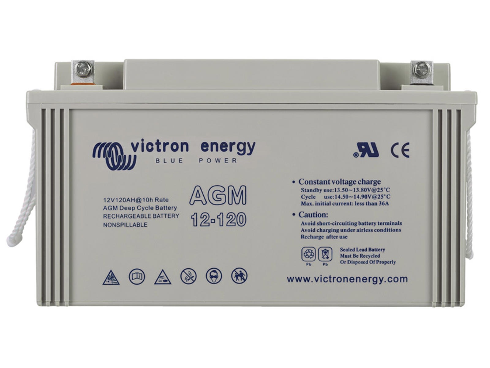 12V/110Ah AGM Deep Cycle Batt.