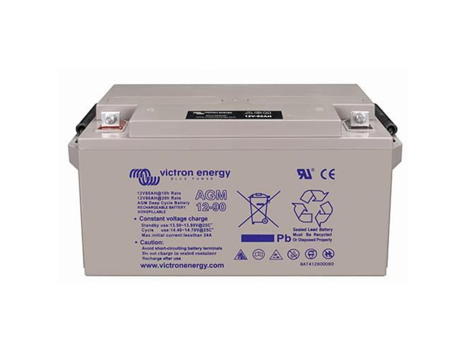 12V/38Ah AGM Deep Cycle Batt.