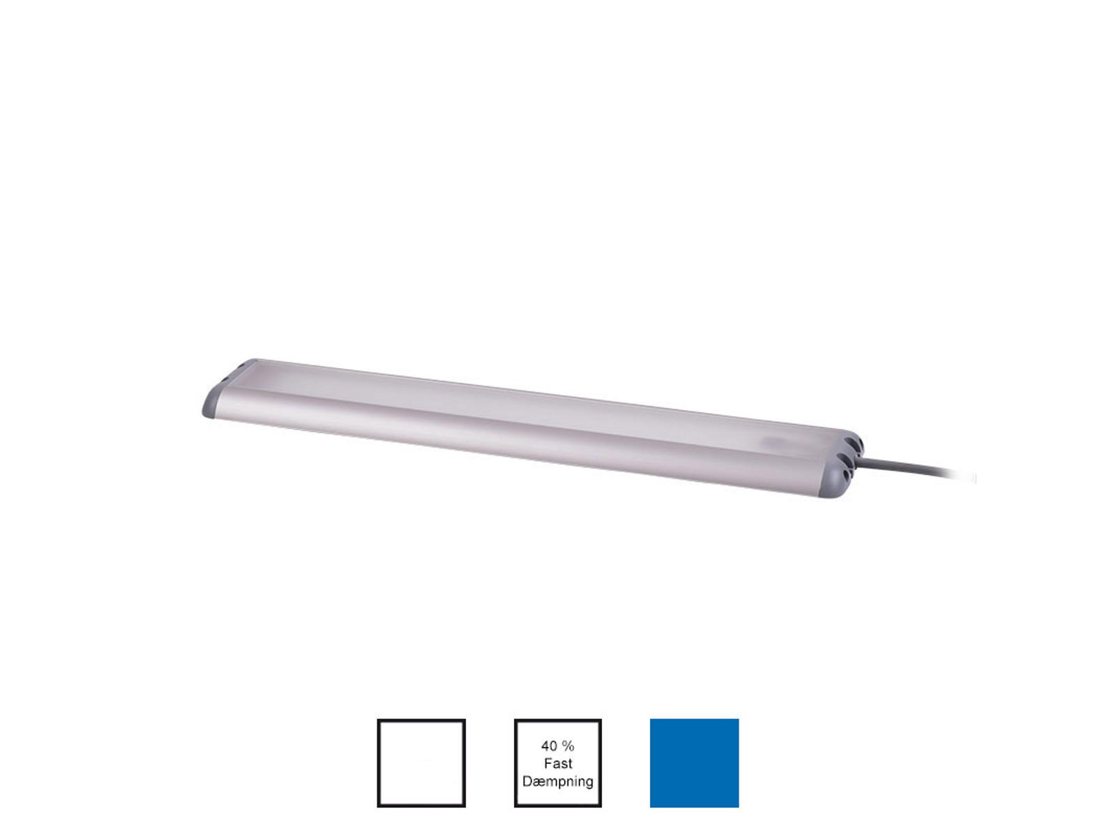 LED 3600lum 10-32V 4000K 72cm/blå