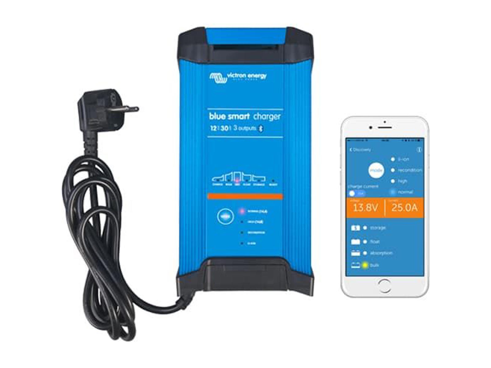 Blue Smart IP22 Charger 12/15(1) 230V CEE 7/7