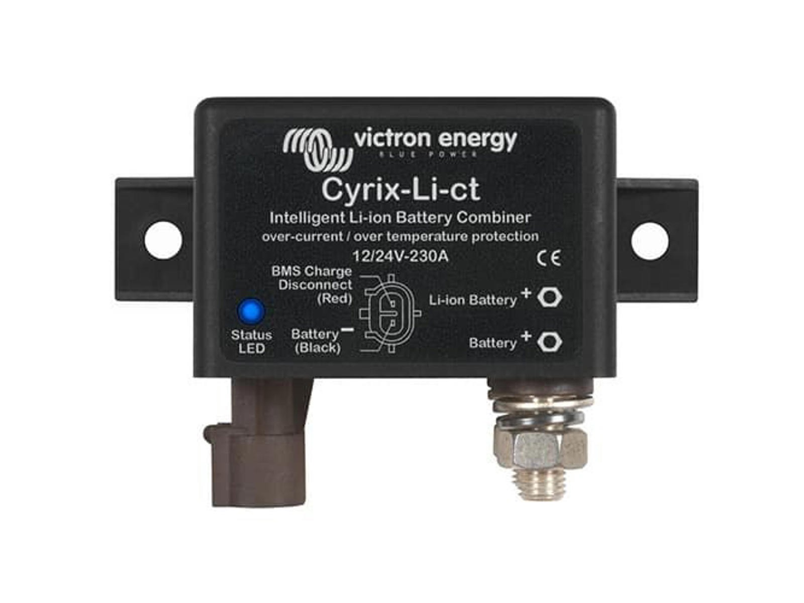 Cyrix-Li-ct 12/24V-230A intelligent Li-ion battery combiner