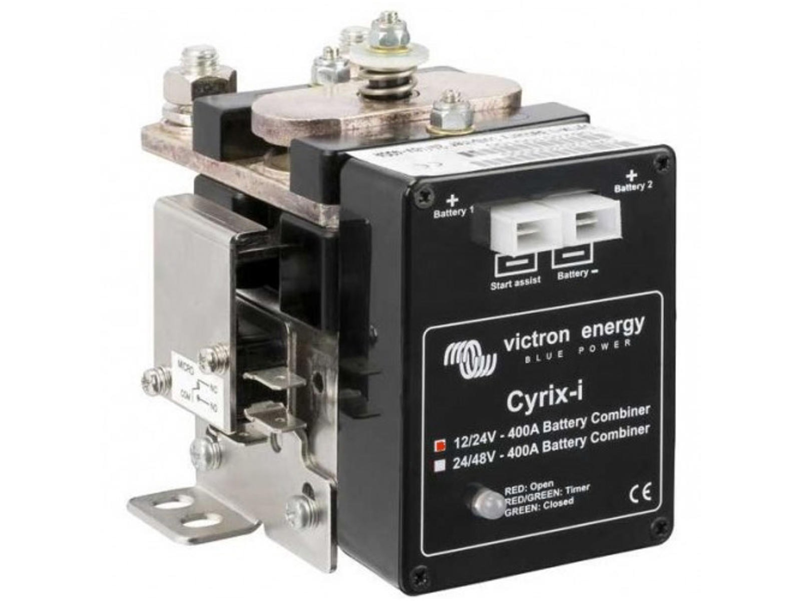 Cyrix-i 24/48V-400A intelligent battery combiner