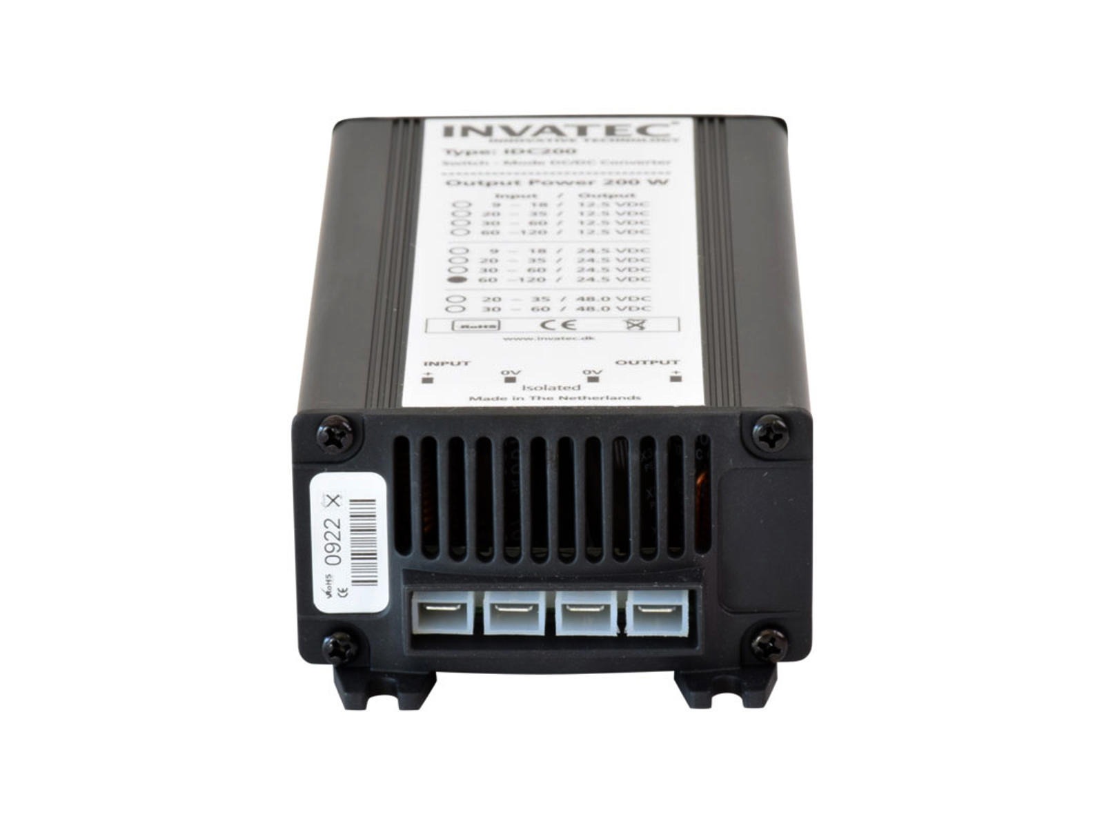 DC-DC Konv.galv. 96-24volt 8A