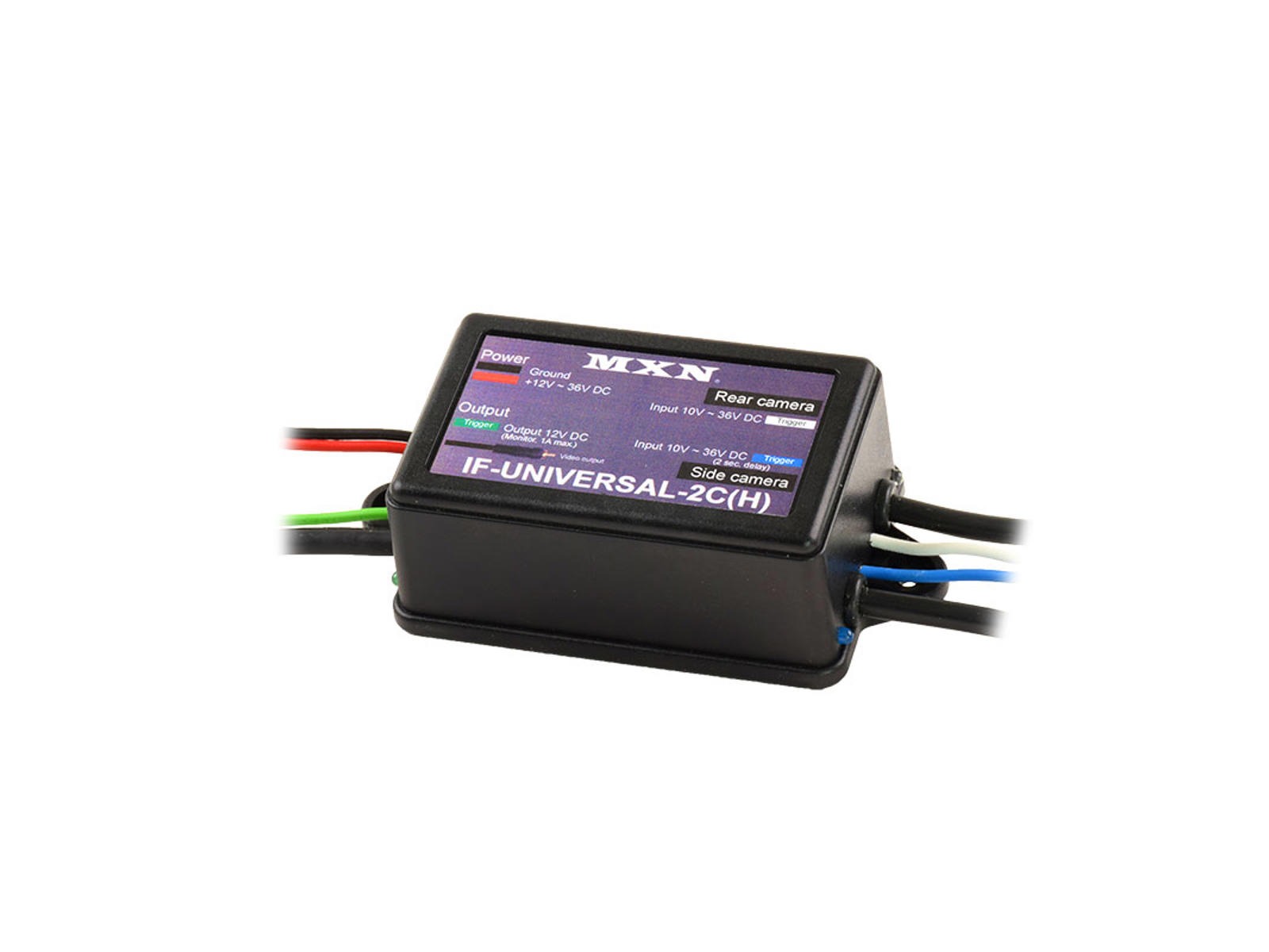Interface for side- og bakkamera til RCA han