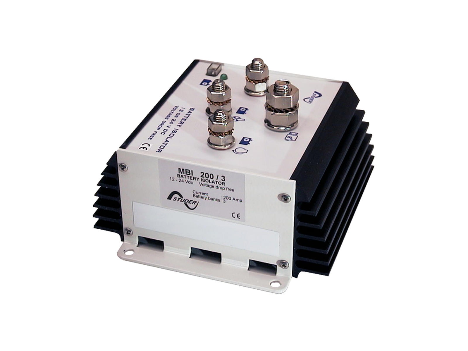 Mosfet-splitter 200amp 3batt.