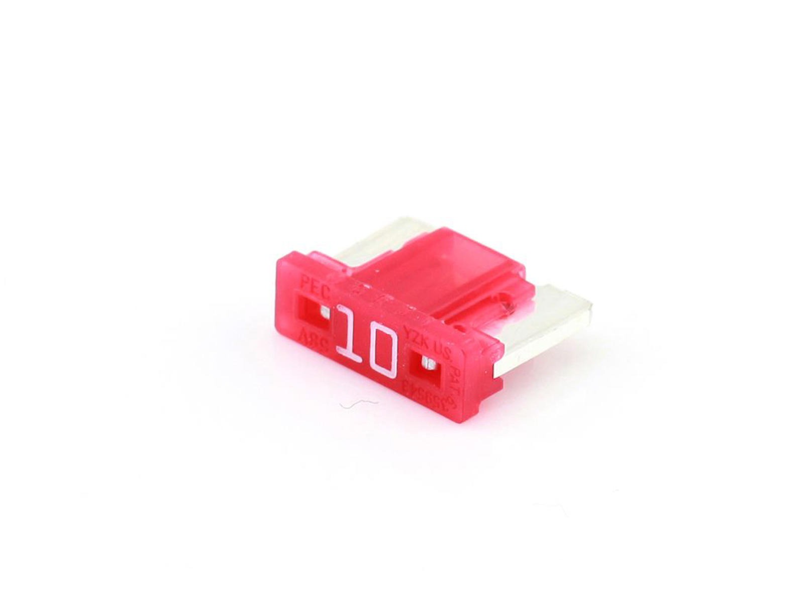 Sikring Micro 10A 50 stk