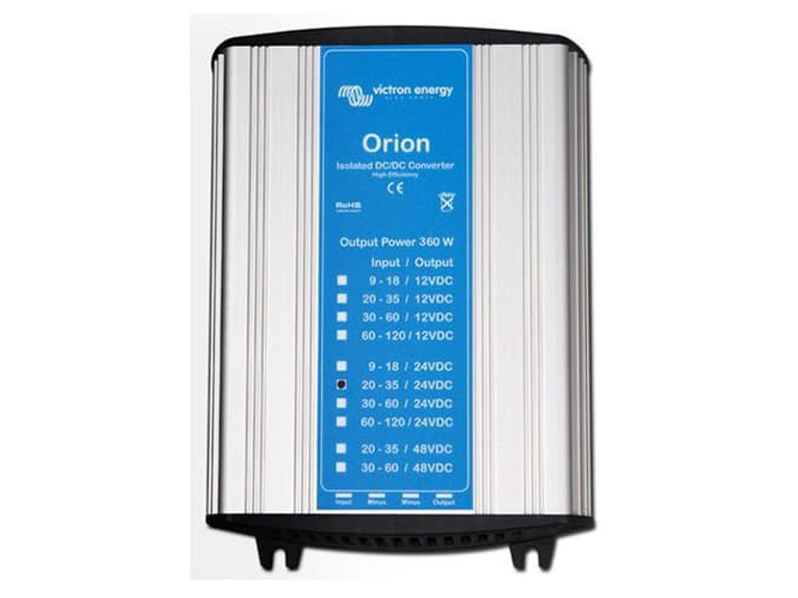 Orion 110/12-30A (360W) Isolated DC-DC converter