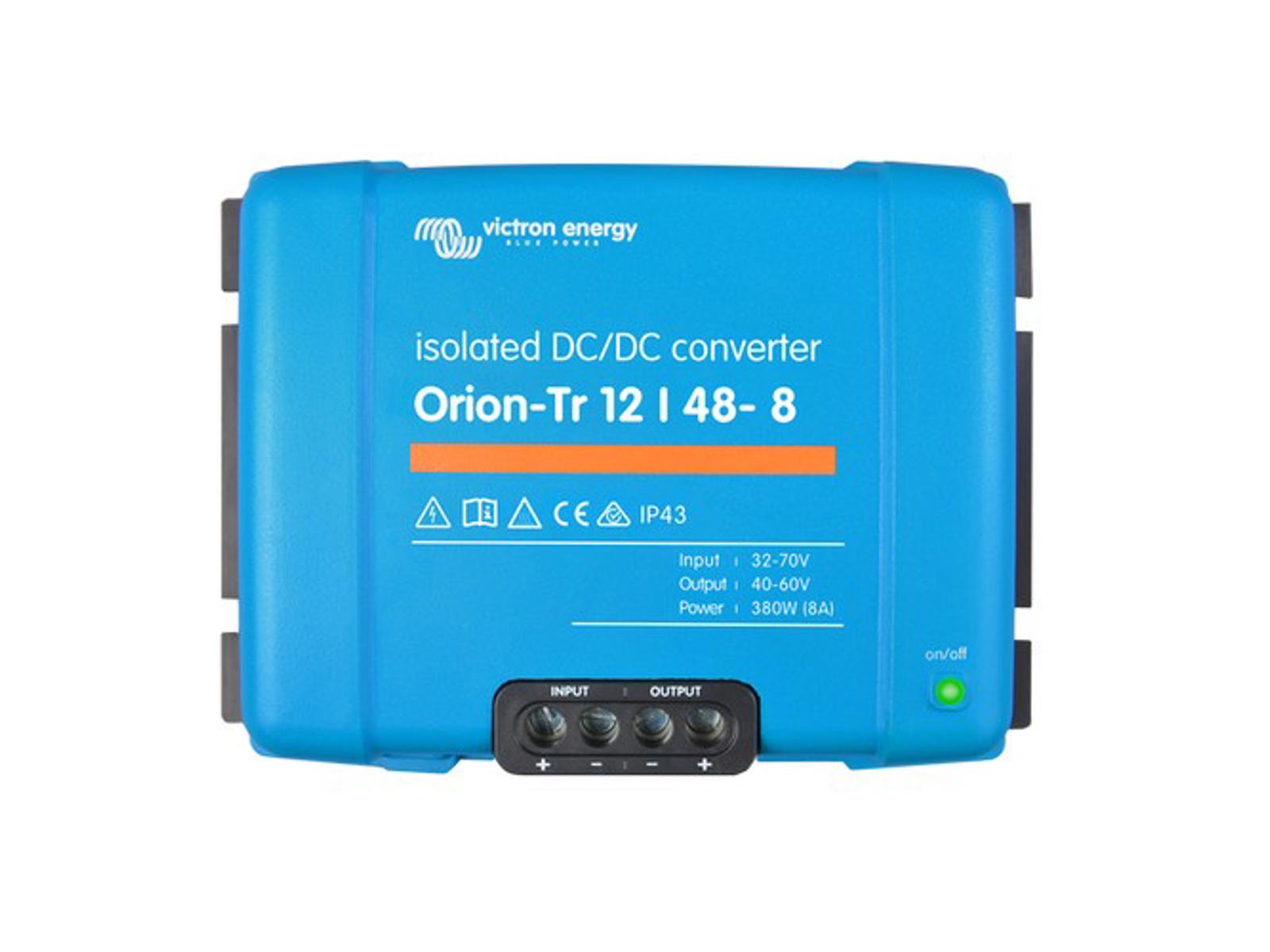 Orion-Tr 12/48-8A (380W) Isolated DC-DC converter