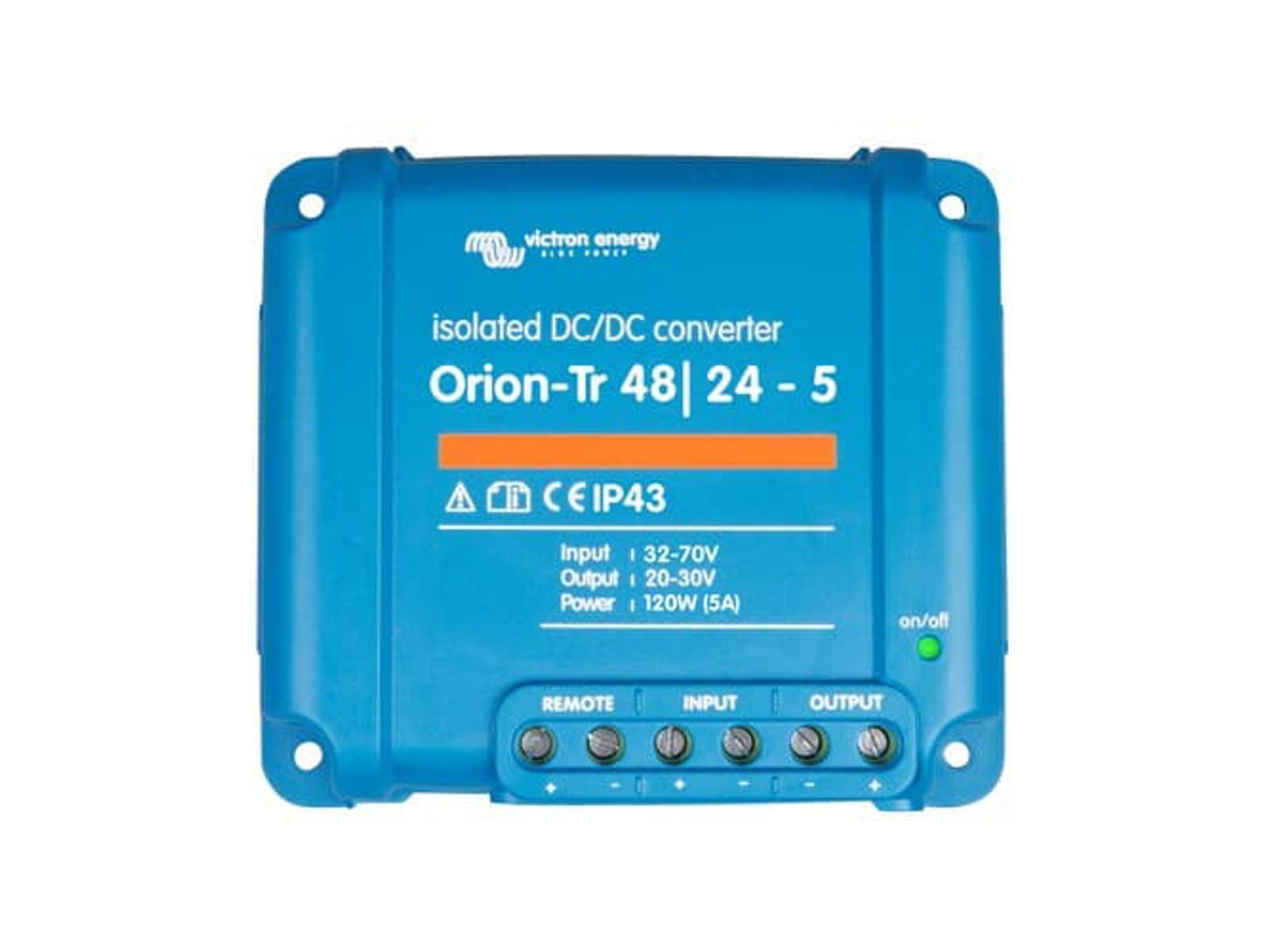 Orion-Tr 48/48-2,5A (120W) Isolated DC-DC converter