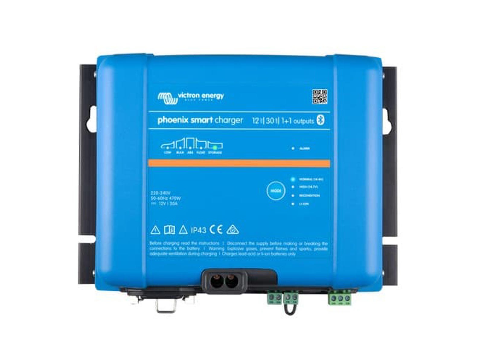 Smart IP43 Charger 24/25(1+1) 120-240V